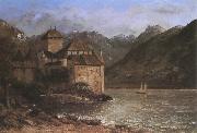 Gustave Courbet Castle oil painting artist